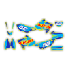 graphics kit suzuki drz restyle 400 99 22 artlex r5 draft