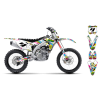 graphics kit kawasaki kx 450f 16 18 h2 le bike