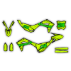 graphics kit kawasaki kx 450f 24 fluo artlex r1 draft