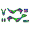 graphics kit kawasaki kx 450f 24 retro artlex le draft