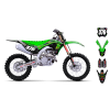 graphics kit kawasaki kx 450f 24 clawx r1 bike