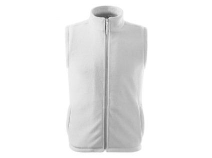vesta fleece biela zdravotnicka 1