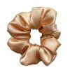 Apricot Sherbet - saténová scrunchie gumička