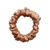 Bronze - saténová scrunchie gumička
