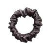 Storm Gray - saténová scrunchie gumička