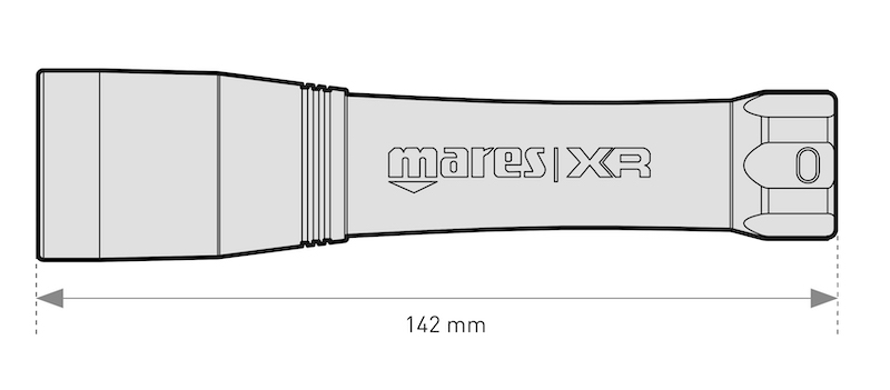 Mares XR Back Up Flashlight