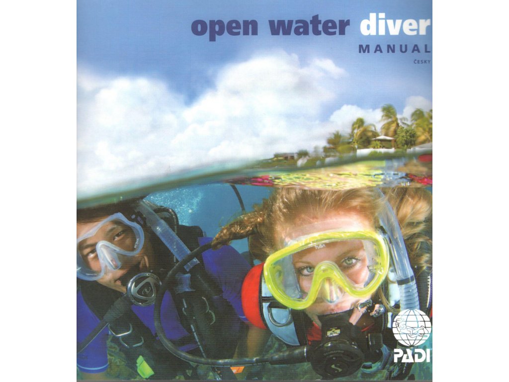 PADI Open water diver manuál s RDP CZ verze