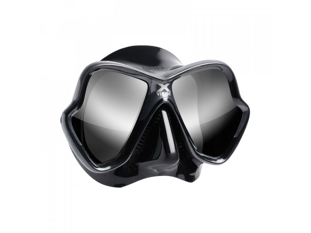 Maska Mares X-Vision Liquidskin Ultra černá, stříbrně tónovaná skla |  Potápěčské potřeby a šnorchlovací výstroje | Scubashop.cz