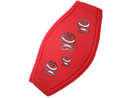 Neoprénový pásek na masku iQ červený
