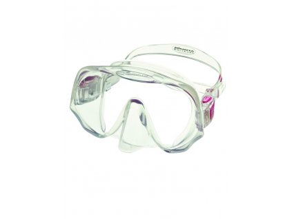 Maska Atomic Aquatics Frameless MEDIUM clear/růžová