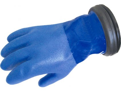 Suché rukavice CHECKUP blue