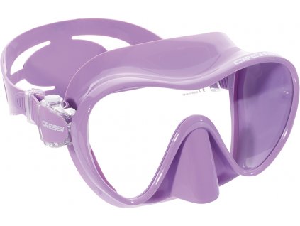 Potápěčské brýle Cressi F1 Small Frameless fialová