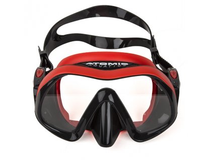 Maska Atomic Aquatics Venom Frameless Red