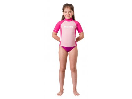 LYCROVÉ TRIČKO MARES RASH GUARD TRILASTIC JUNIOR DÍVČÍ