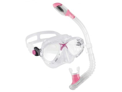 DĚTSKÝ ŠNORCHLOVACÍ SET CRESSI MAREA JUNIOR RŮŽOVÝ