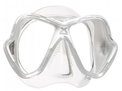 Maska Mares X-Vision transparent/bílá