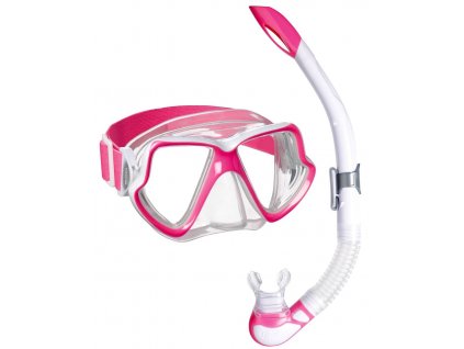 Set snorchlovani Mares wahoo neon pink