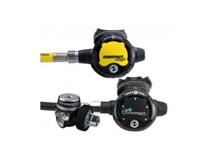 Potapecska automatika Aqualung Mikron set s octopusem
