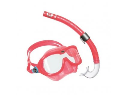 snorchlovaci set Aqualung Mix Reef cerveny pro deti