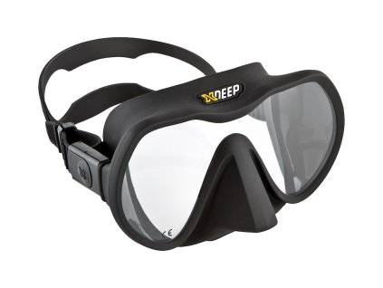 Potapecska maska XDEEP Frameless cerna