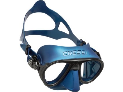 Maska na freediving Cressi Calibro blue metal