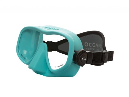 Potapecska maska bryle Oceanic Mini Shadow aqua profil