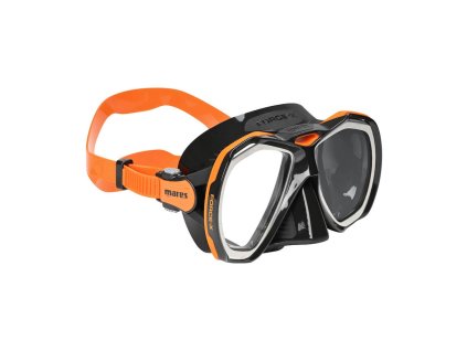 Potapecska maska bryle Mares Force X oranzova profil