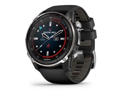 Pocitac Garmin Descent Mk3i 51mm Silver a Black PVD Titanium