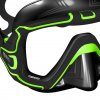 Potapecska maska Mares Pure Edge cerna lime