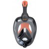 Celooblicejova snorchlovaci maska Seac Unica cerna oranzova S:M