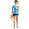Lycrove tricko Cressi rash guard junior modre chlapecke