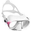 Maska na freediving Cressi Calibro white pink