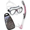 potapecsky a snorchlovaci set combo Cressi big eyes evolution pink ruzovy