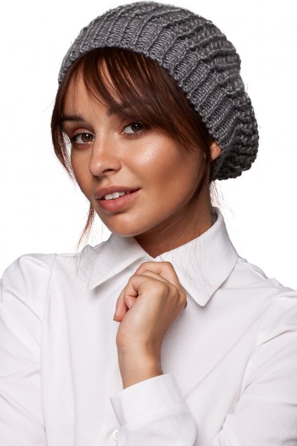 Čepice beanie Be BK060 tmavě šedá