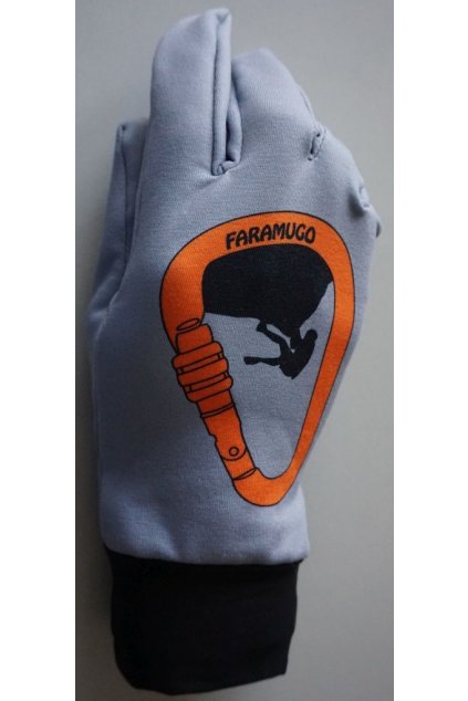 Pružné prstové rukavice Faramugo lezecké