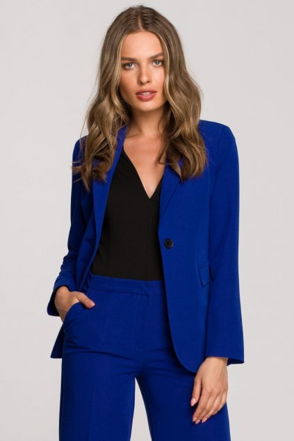Elegantní sako Style S310 modré