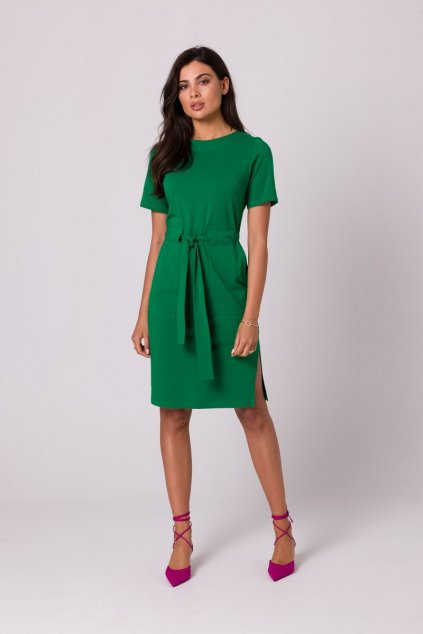 Letní elegantní šaty Be B263 zelené