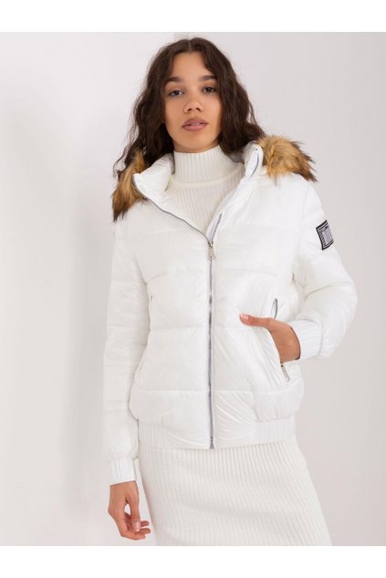 Prošívaná zimní bunda Trendy.ING bílá