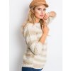 Béžový melírovaný svetr Latynka Getaway