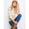 Béžový melírovaný svetr Latynka Getaway