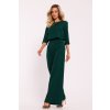 Elegantní overal s dvojitým topem MOE M798 zelený