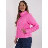 Přechodová bunda na zip Italy Fashion růžová