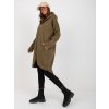 Sportovní bavlněný kabátek Rue Paris khaki