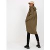 Sportovní bavlněný kabátek Rue Paris khaki