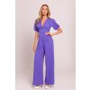 Elegantní společenský overal MOE M852 světle fialový
