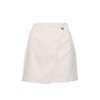 Dámská zavinovací minísukně MOE M854 krémová