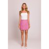 Dámská zavinovací minísukně MOE M854 fuchsiová