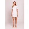 Elegantní minišaty MOE M855 krémové