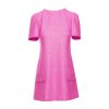 Elegantní minišaty MOE M855 fuchsiové