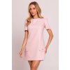 Elegantní minišaty MOE M855 broskvové